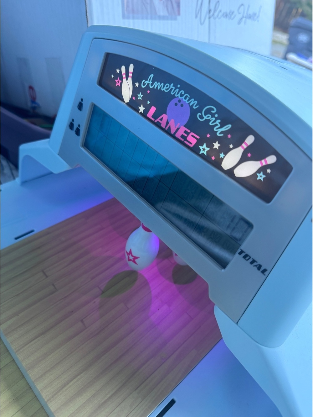 American Girl Lanes Bowling Alley Set Tested Working w/ Accessories Local Pickup